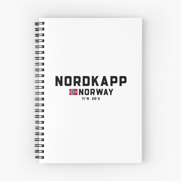 Item preview, Nordkapp Norway Coordinates and Flag designed and sold by Andersce.