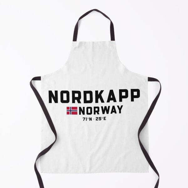 Item preview, Nordkapp Norway Coordinates and Flag designed and sold by Andersce.