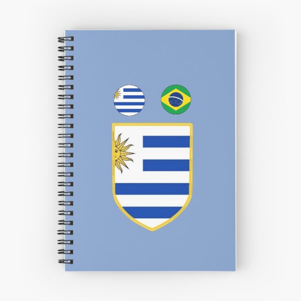 Item preview, Uruguay - World Champions Host Nations Minimalist Football Crest designed and sold by p-Phictures4.