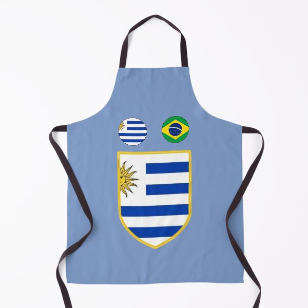 Item preview, Uruguay - World Champions Host Nations Minimalist Football Crest designed and sold by p-Phictures4.