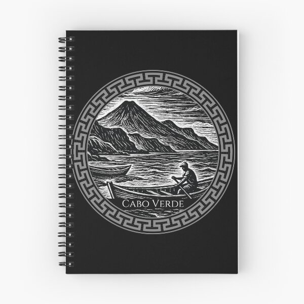 Item preview, Cabo Verde Vintage Woodcut Art designed and sold by Thistle-TShop.