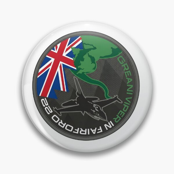 Item preview, Belgian Air Force F-16 Green Viper RIAT Fairford 2022 Patch designed and sold by CharlieDesings.
