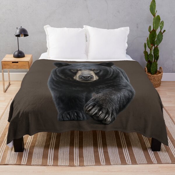 Item preview, Black Bear Approaching Wildlife Portrait designed and sold by BROHLine Studio.