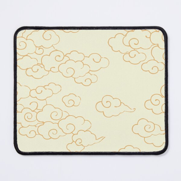 Item preview, Orange Auspicious Clouds — Seamless Chinoiserie Xiangyun Pattern designed and sold by SugarCore.