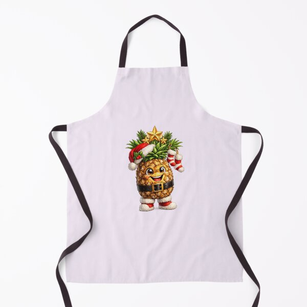 Item preview, Smiling Santa Pineapple Holiday Graphic for Christmas Apparel designed and sold by annenambiro.