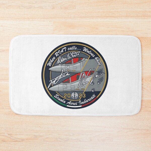 Item preview, Italian Navy Scuola Aerei Imbarcati Wolves RIAT 2023 Patch designed and sold by CharlieDesings.