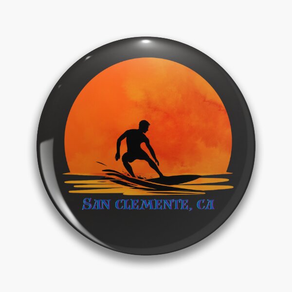 Item preview, Surf Shirt. Surfer Silhouette in Sunset.  Chasing Waves in San Clemente, CA.  Gift for a Surfer, Surf Lover. designed and sold by ShrimpAndGrits.