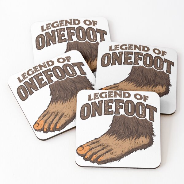 Item preview, Legend of Onefoot Funny Forest Sasquatch Believer Amputee Gear Sticker designed and sold by pawsome purrfect.
