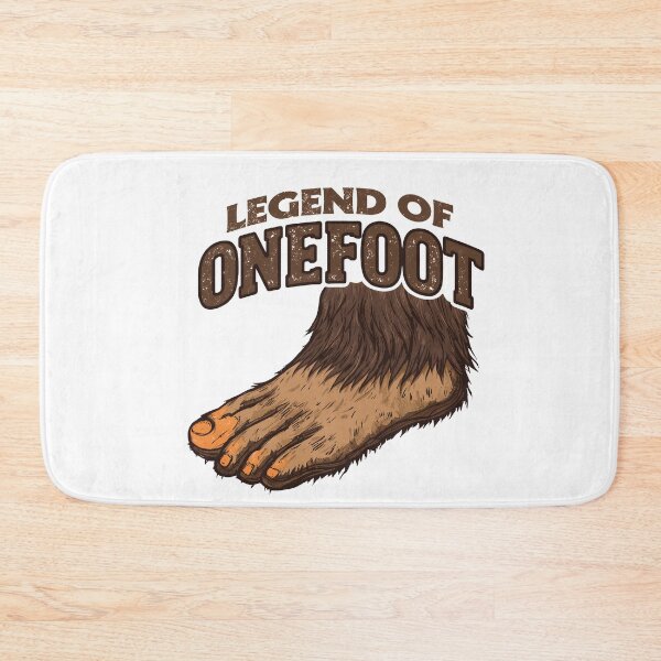 Item preview, Legend of Onefoot Funny Forest Sasquatch Believer Amputee Gear Sticker designed and sold by pawsome purrfect.