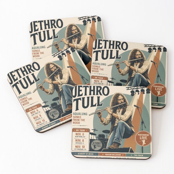 Item preview, Jethro Tull Live Tour Poster Art designed and sold by ferrero83.