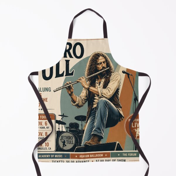 Item preview, Jethro Tull Live Tour Poster Art designed and sold by ferrero83.