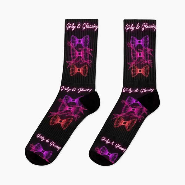 Item preview, Neon Bow Aesthetic | Bright Pink & Purple Girly Ribbon Design designed and sold by SatinPosterCo.