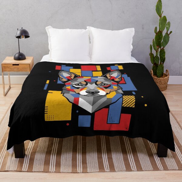 Item preview, Funny Lancashire Heeler Colorful Blocks Geometric Art Mom Dad Kids designed and sold by FurryHavenPH.