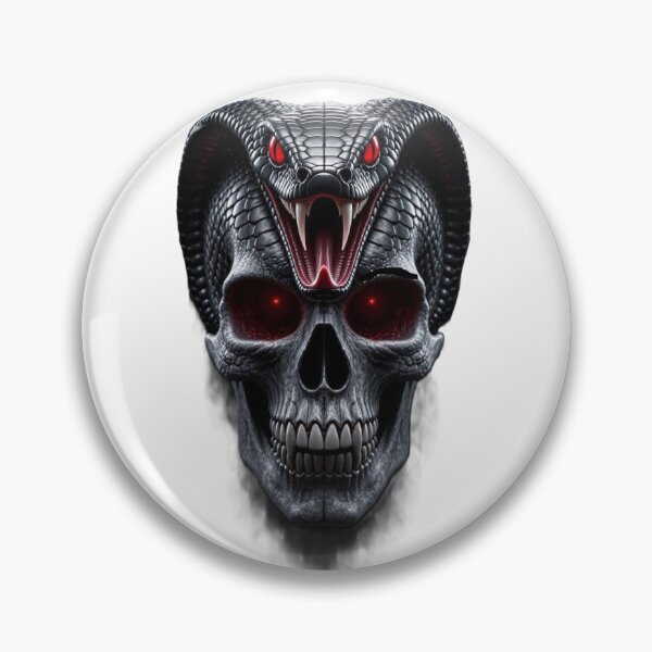 Item preview, Cobra and skull design designed and sold by Joshuasanga76a.