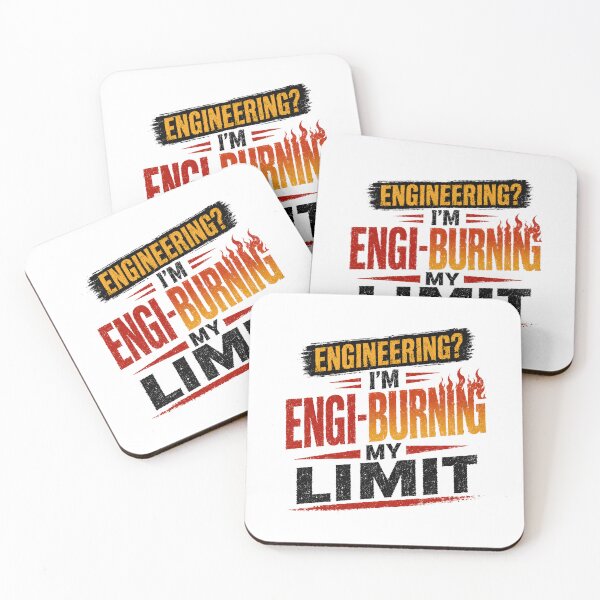 Item preview, Engineering? I'm Engi-Burning My Limit Engineer Student Professional designed and sold by RetroMini2026.