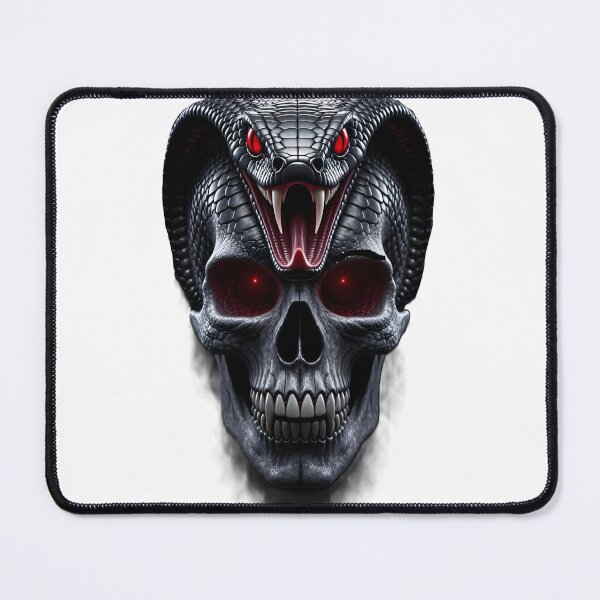 Item preview, Cobra and skull design designed and sold by Joshuasanga76a.