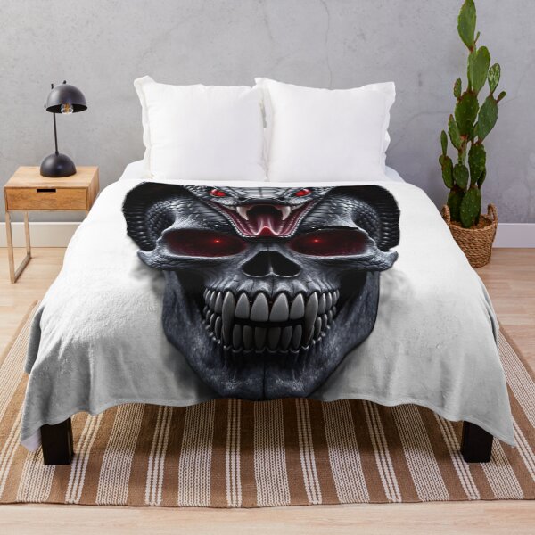Item preview, Cobra and skull design designed and sold by Joshuasanga76a.