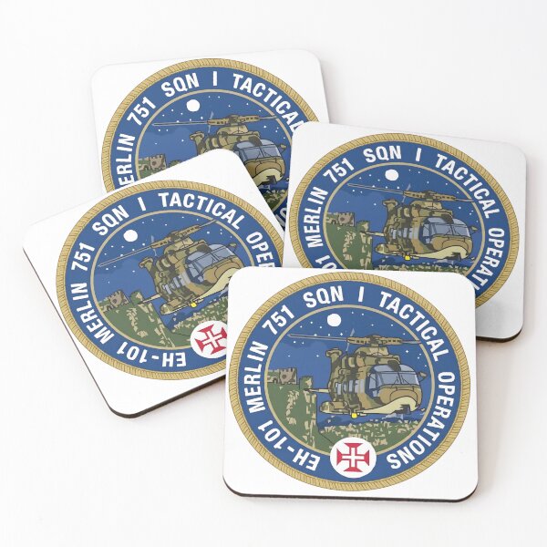 Item preview, Portuguese Air Force Squadron 751 EH-101 Merlin Tactical Operations Patch designed and sold by CharlieDesings.