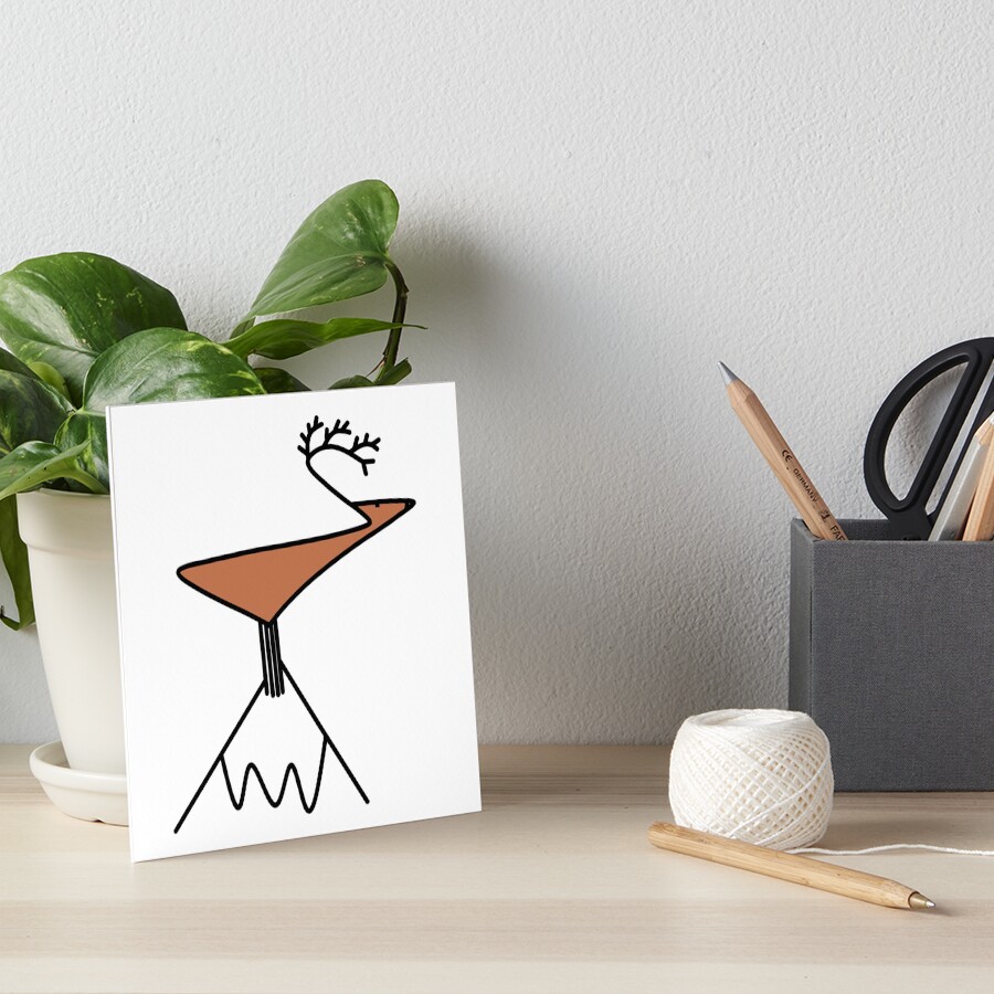 Item preview, Art Board Print designed and sold by Designhand.