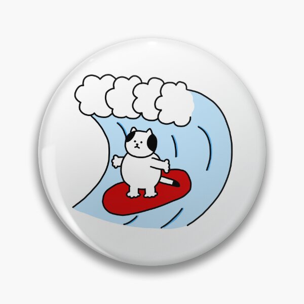 Item preview, Surfer Cat designed and sold by superbaechoo.