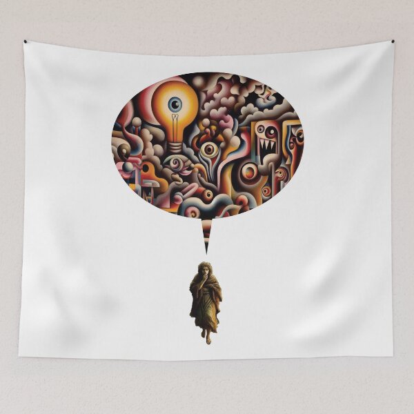 Item preview, A Frightening Thought designed and sold by Rich La Bonté.