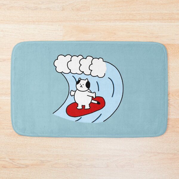 Item preview, Surfer Cat designed and sold by superbaechoo.