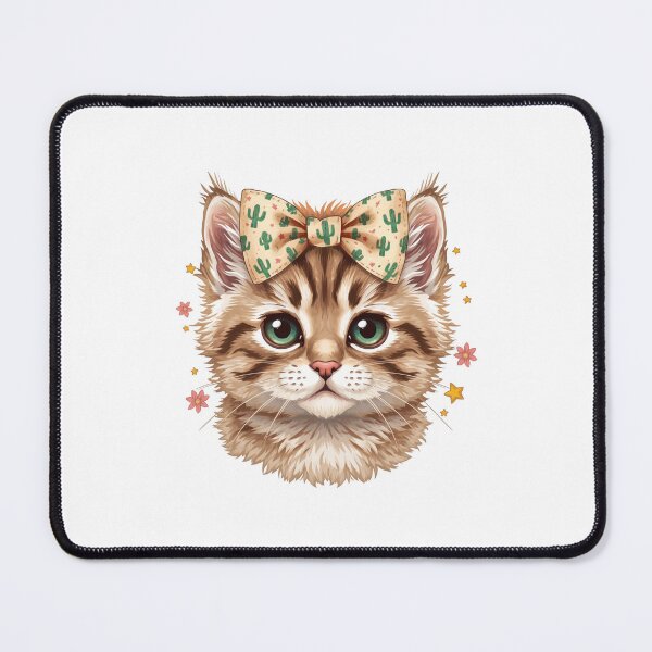 Item preview, Copy of Cute Ginger Kitten Leopard Coffee Turquoise Aesthetic designed and sold by Oddifys.
