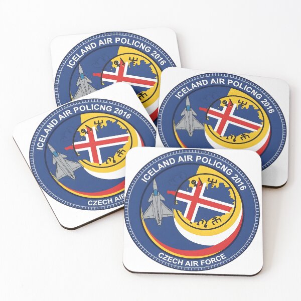 Item preview, Czech Air Force Iceland Air Policing 2016 JAS 39 Gripen Patch designed and sold by CharlieDesings.