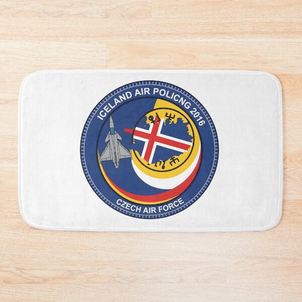 Item preview, Czech Air Force Iceland Air Policing 2016 JAS 39 Gripen Patch designed and sold by CharlieDesings.