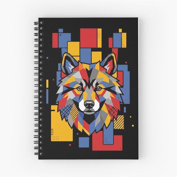 Item preview, Funny Keeshond Colorful Blocks Geometric Art Mom Dad Kids designed and sold by FurryHavenPH.