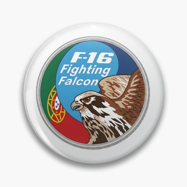 Item preview, Portuguese Air Force F-16 Fighting Falcon Military Patch designed and sold by CharlieDesings.