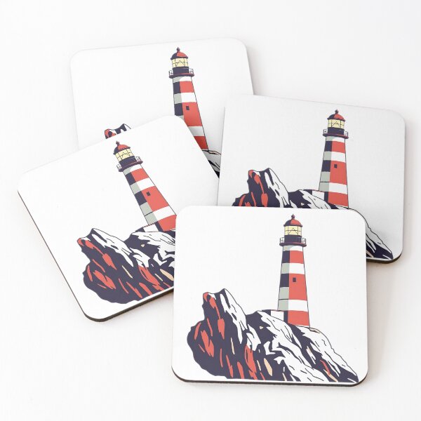 Item preview, Lighthouse on the Rocky Cliff designed and sold by T-domain.