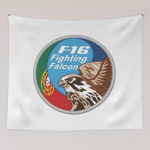 Item preview, Portuguese Air Force F-16 Fighting Falcon Military Patch designed and sold by CharlieDesings.
