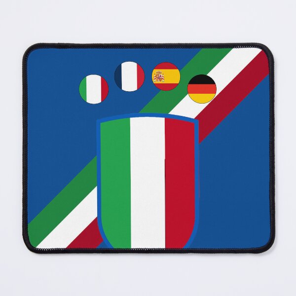 Item preview, Italy - World Champions Host Nations Minimalist Football Crest designed and sold by p-Phictures4.