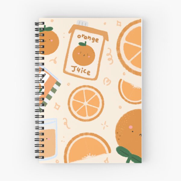 Item preview, Kawaii Orange Seamless Pattern designed and sold by MiloverseOfficial.