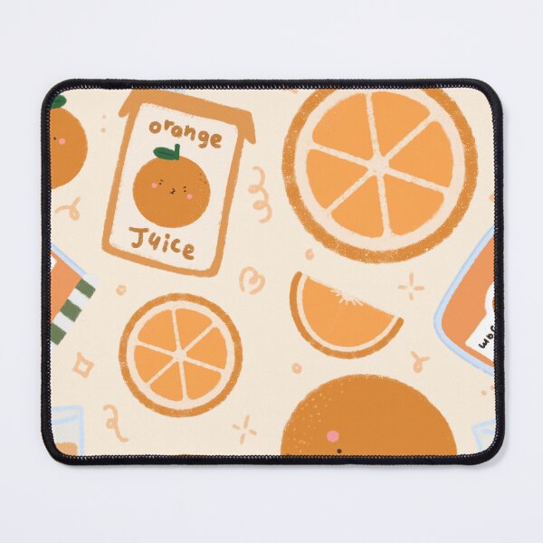 Item preview, Kawaii Orange Seamless Pattern designed and sold by MiloverseOfficial.