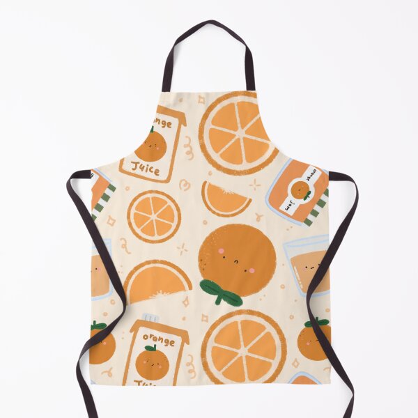 Item preview, Kawaii Orange Seamless Pattern designed and sold by MiloverseOfficial.