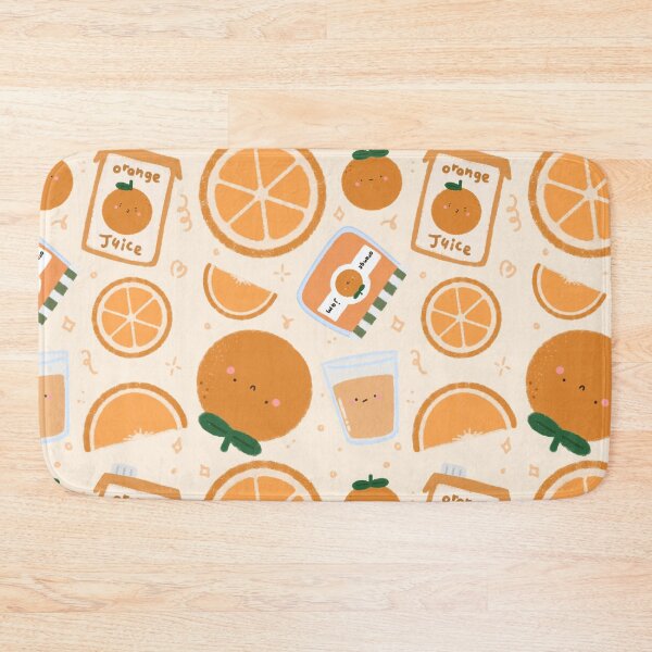 Item preview, Kawaii Orange Seamless Pattern designed and sold by MiloverseOfficial.