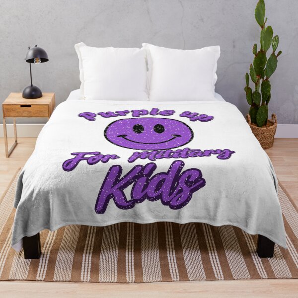 Item preview, Purple Up For Military Kids Month designed and sold by drchzak.