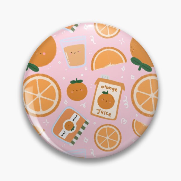 Item preview, Kawaii Orange Seamless Pattern designed and sold by MiloverseOfficial.