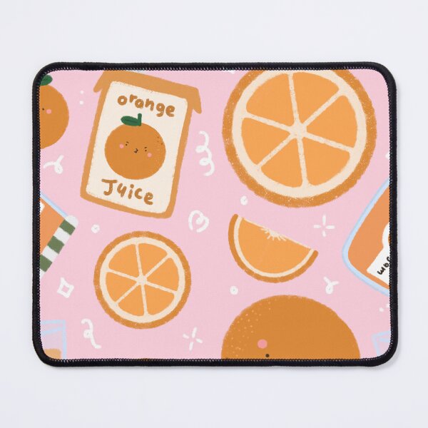 Item preview, Kawaii Orange Seamless Pattern designed and sold by MiloverseOfficial.