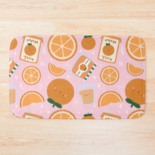 Item preview, Kawaii Orange Seamless Pattern designed and sold by MiloverseOfficial.