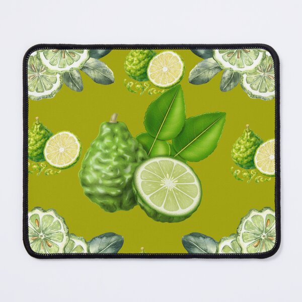 Item preview, Fresh Lime Botanical Pattern – Summer Citrus Aesthetic. designed and sold by Jyoti-Quotes.