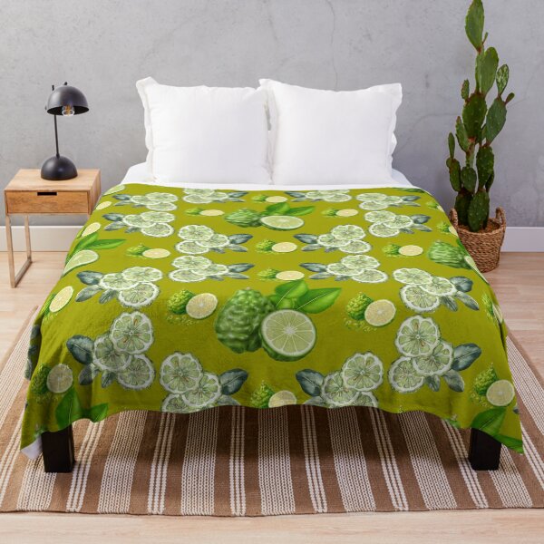 Item preview, Fresh Lime Botanical Pattern – Summer Citrus Aesthetic. designed and sold by Jyoti-Quotes.