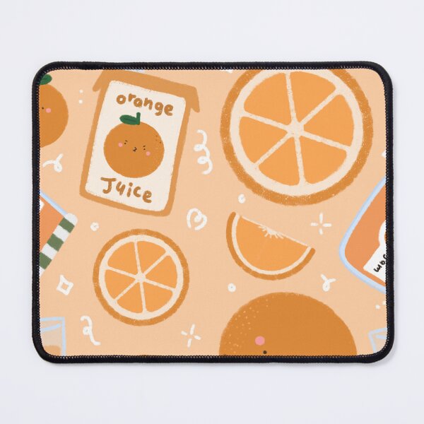 Item preview, Kawaii Orange Seamless Pattern designed and sold by MiloverseOfficial.