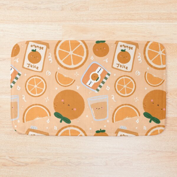 Item preview, Kawaii Orange Seamless Pattern designed and sold by MiloverseOfficial.