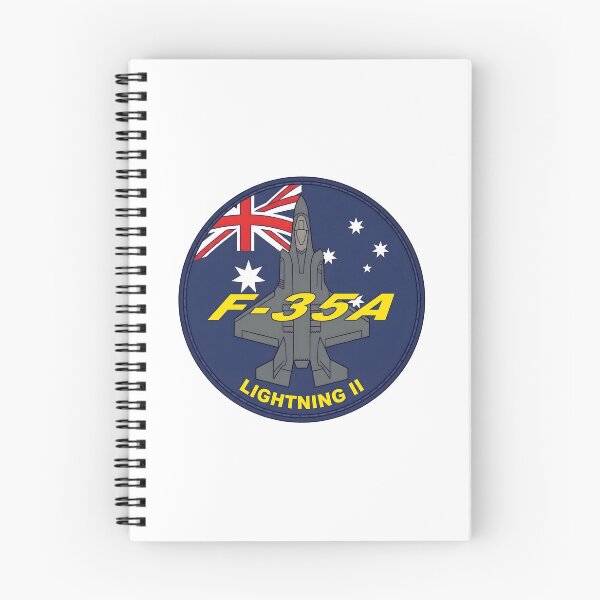 Item preview, Royal Australian Air Force F-35A Lightning II Military Patch designed and sold by CharlieDesings.
