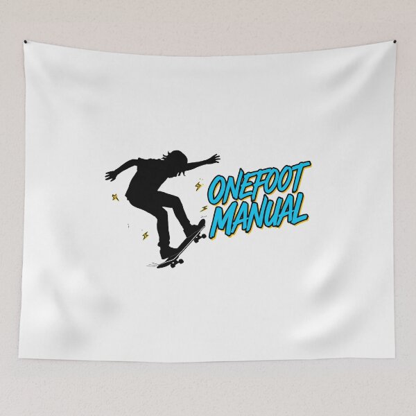Item preview, Onefoot Manual Skater | Adaptive Skateboarding Amputee One-Legged T-Shirt designed and sold by pawsome purrfect.
