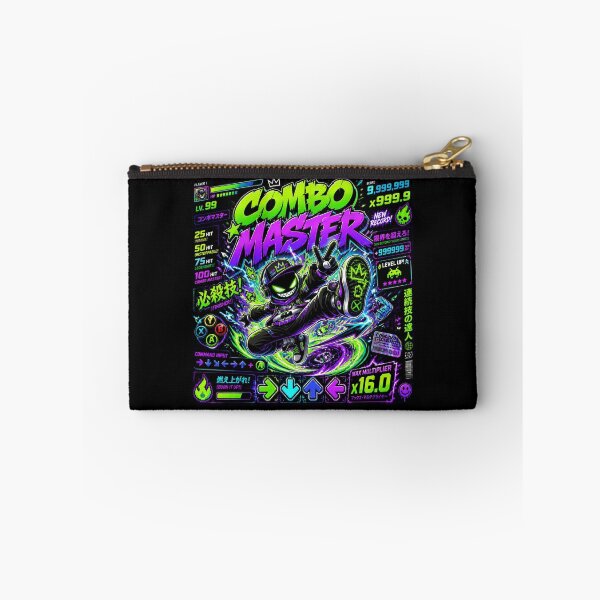 Item preview, COMBO MASTER Gaming Sticker | Neon Arcade Gamer Graphic for PC, Console & Esports Fans designed and sold by Stylestickers55.