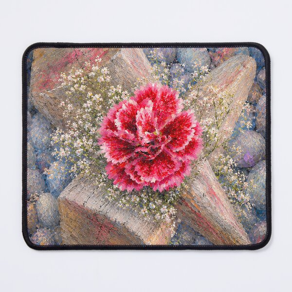 Item preview, ROSE AT THE CROSS BEAMS designed and sold by RiverDeeDesigns.